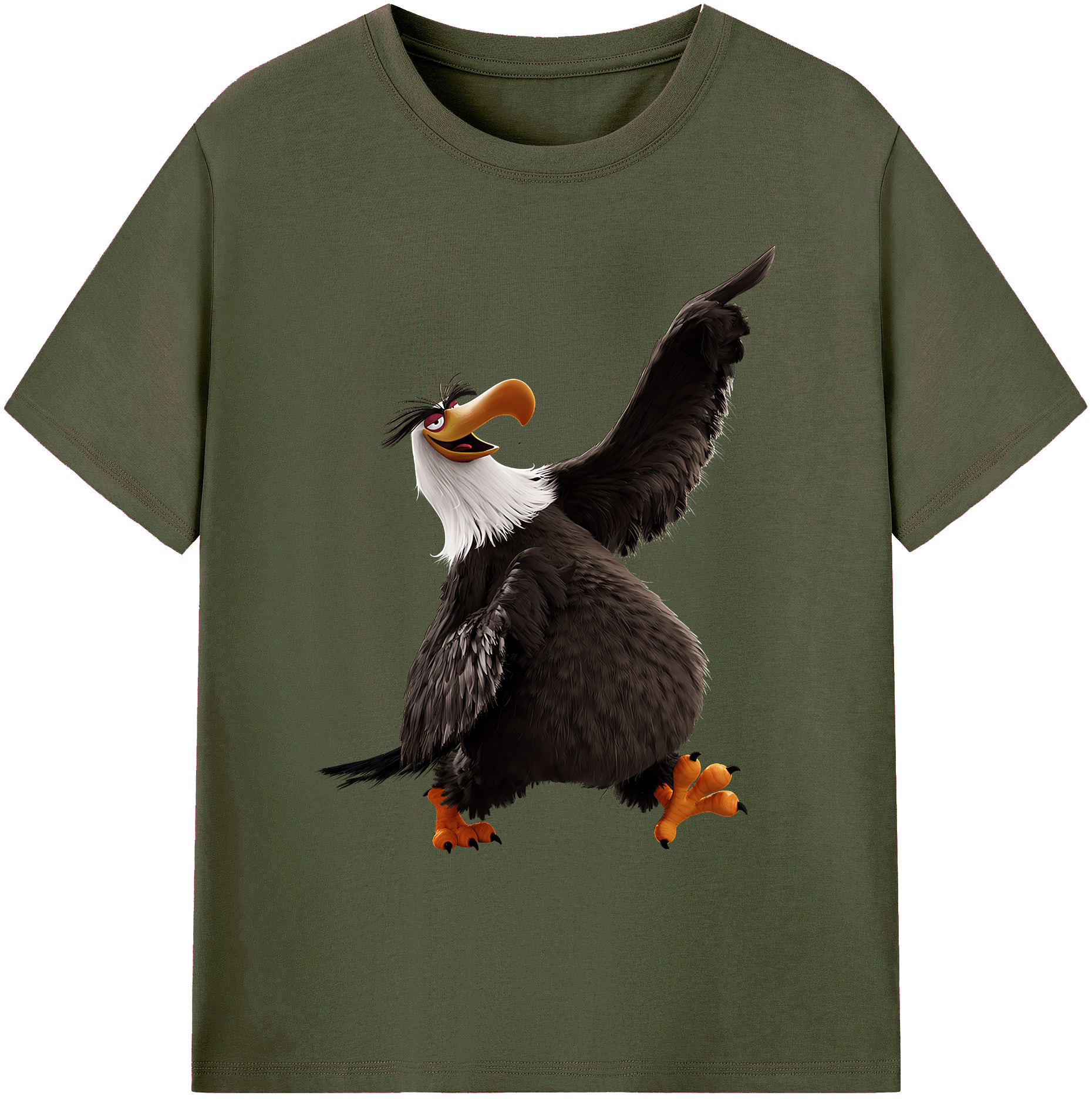 （画像用） Angry Birds アングリーバード 綿100％ メンズ半袖Tシャツ｜肌触りやわらか＆通気性